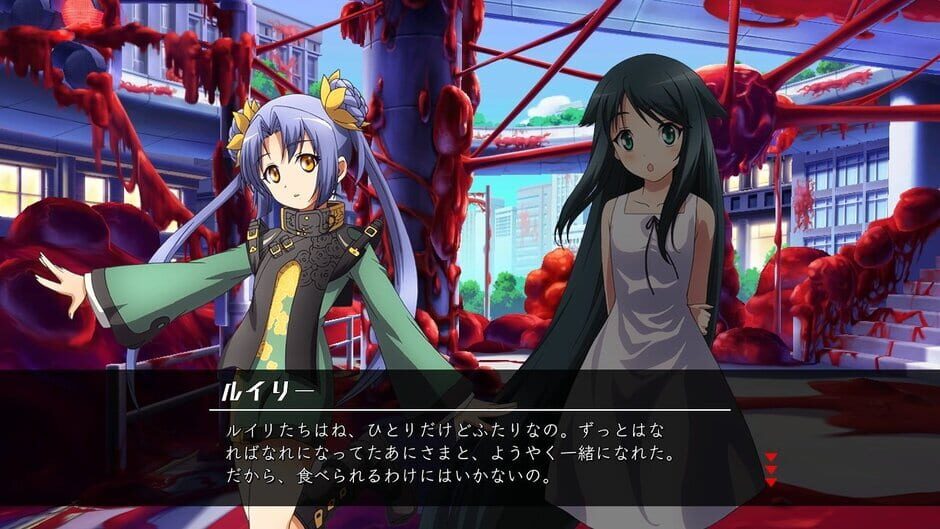 Capture de Nitroplus Blasterz: Heroines Infinite Duel