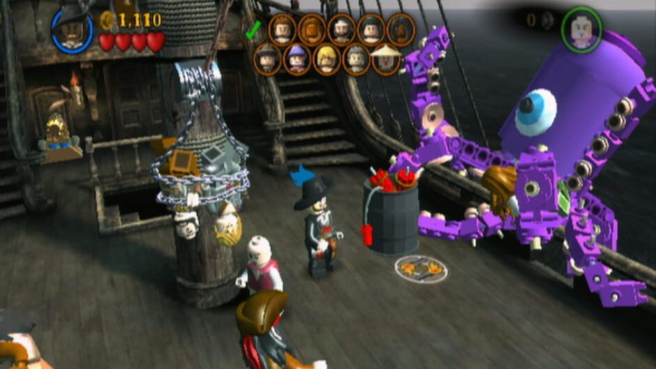 Capture de LEGO Pirates of the Caribbean: The Video Game
