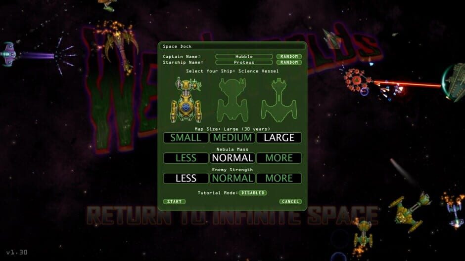 Capture de Weird Worlds: Return to Infinite Space