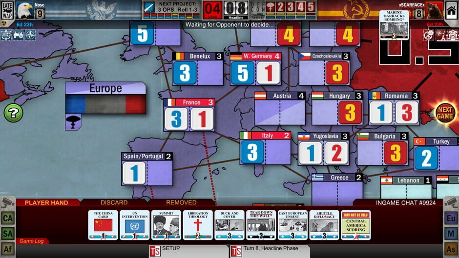 Capture de Twilight Struggle