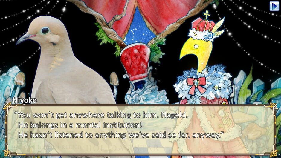 Capture de Hatoful Boyfriend: Holiday Star