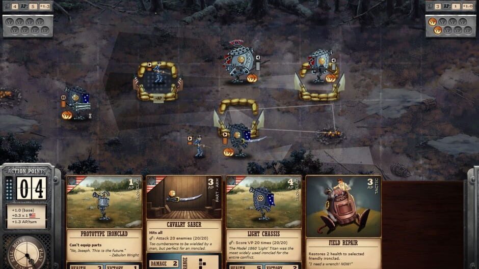 Capture d’Ironclad Tactics