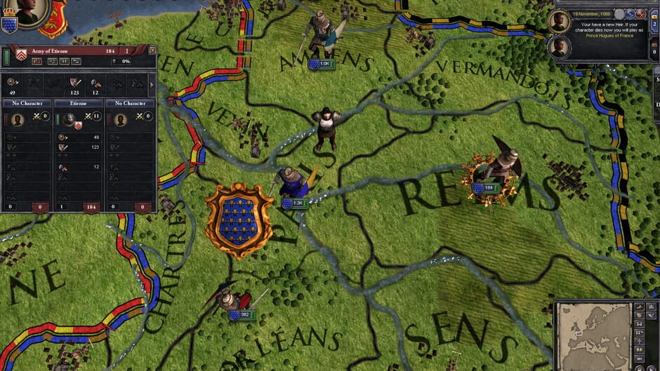 Capture de Crusader Kings II