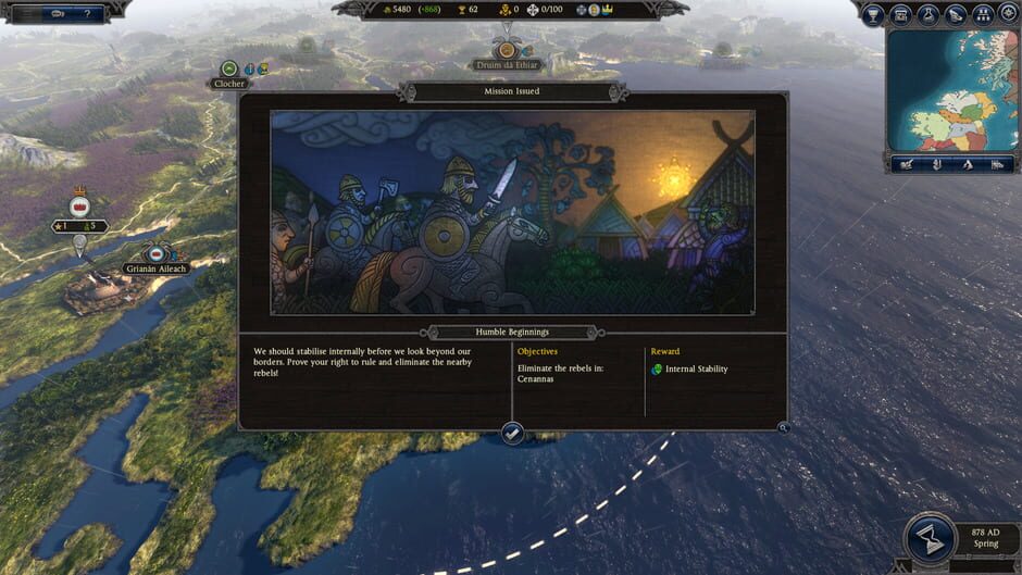 Capture de Total War Saga: Thrones of Britannia