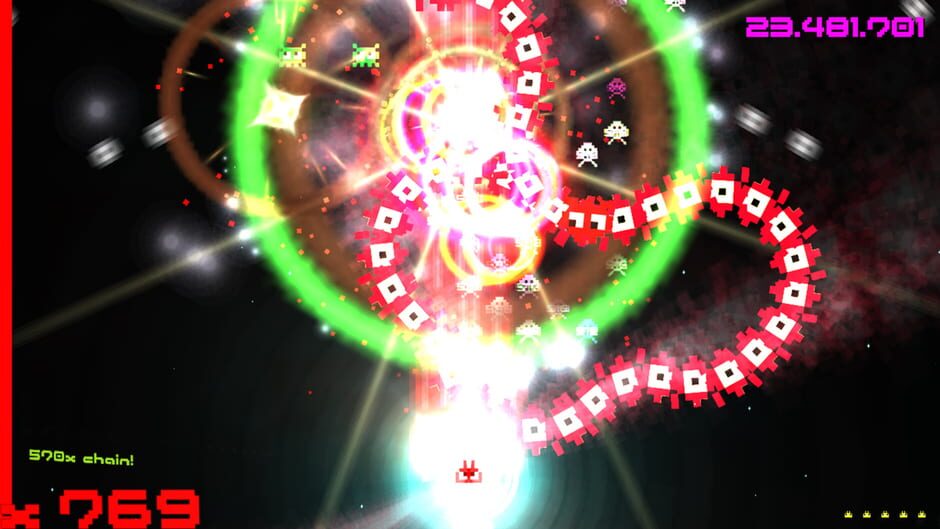 Capture de Hyperspace Invaders II: Pixel Edition