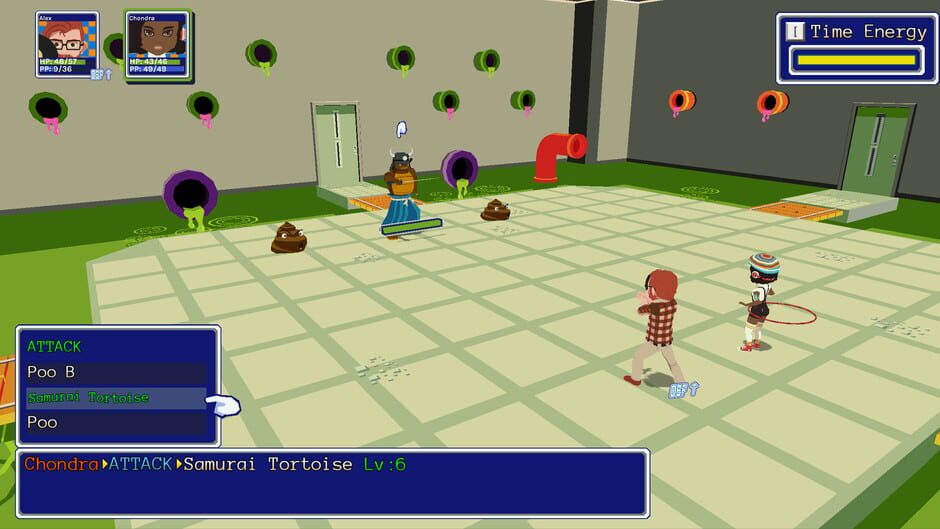 Capture de YIIK: A Postmodern RPG