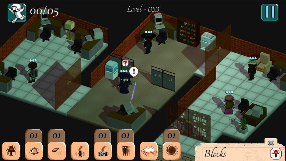 Capture de Poltergeist: A Pixelated Horror