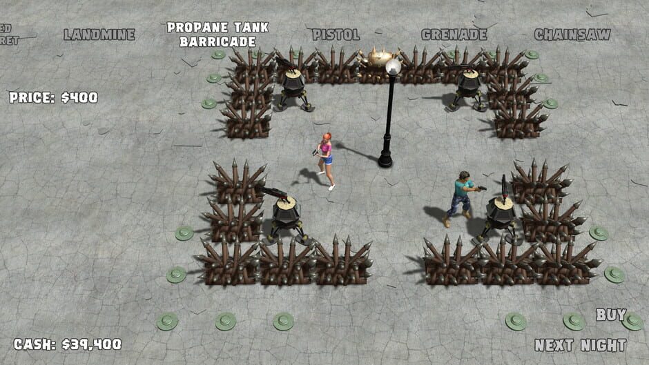 Capture de Yet Another Zombie Defense HD