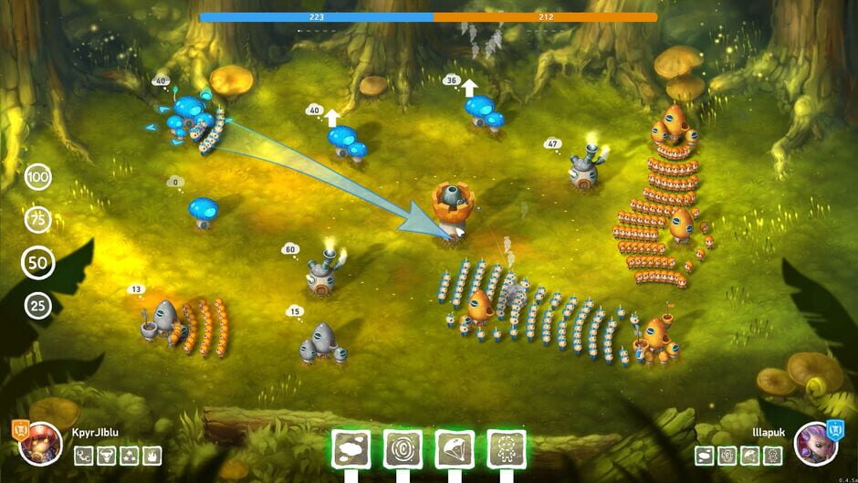 Capture de Mushroom Wars 2
