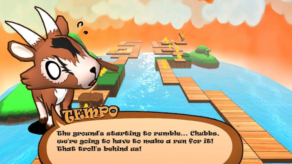 Capture de Goats on a Bridge