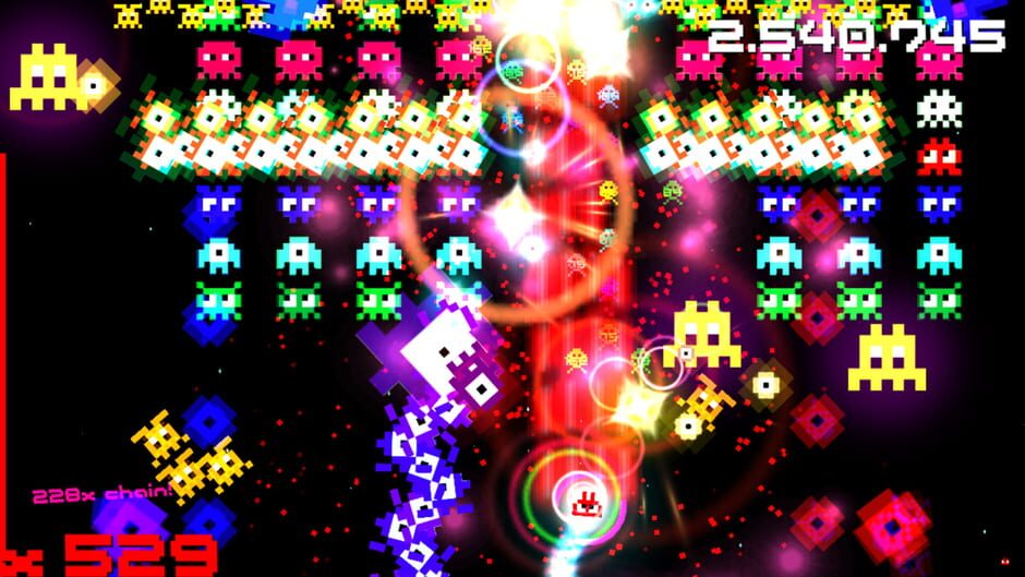 Capture de Hyperspace Invaders II: Pixel Edition