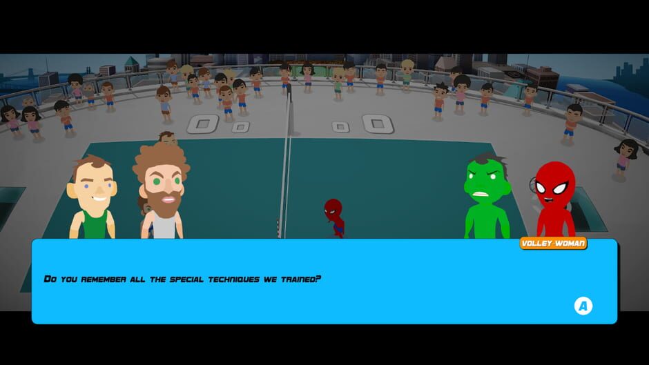 Capture de Super Volley Blast