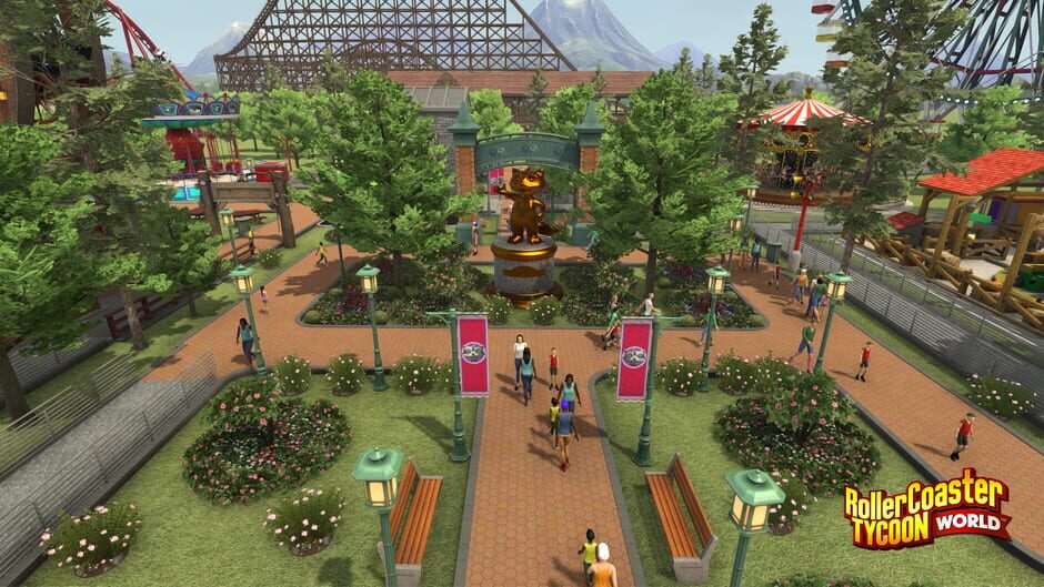 Capture de RollerCoaster Tycoon World