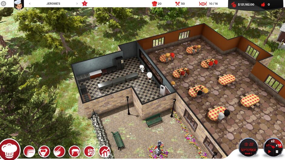 Capture de Chef: A Restaurant Tycoon Game