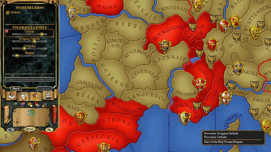 Capture de For The Glory: A Europa Universalis Game