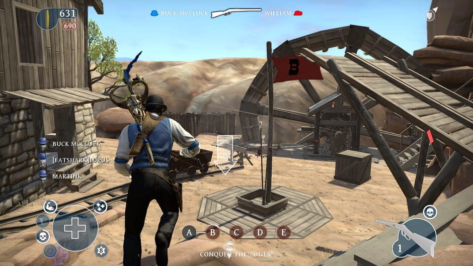Capture de Lead and Gold: Gangs of the Wild West
