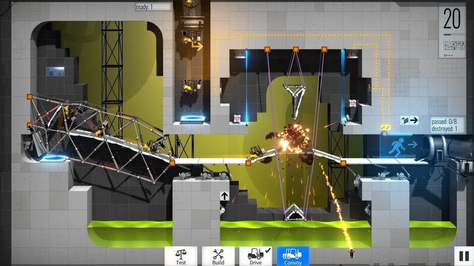 Capture de Bridge Constructor Portal