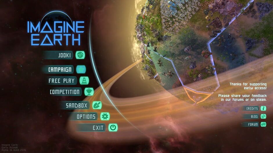 Capture d’Imagine Earth