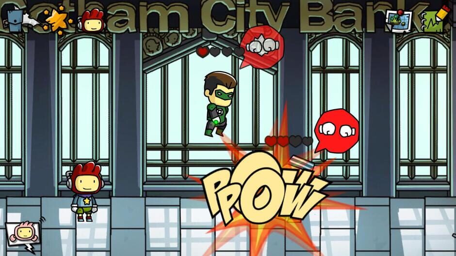 Capture de Scribblenauts Unmasked: A DC Comics Adventure