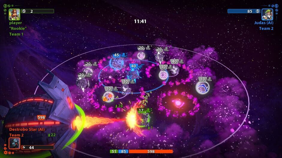 Capture de Planets Under Attack