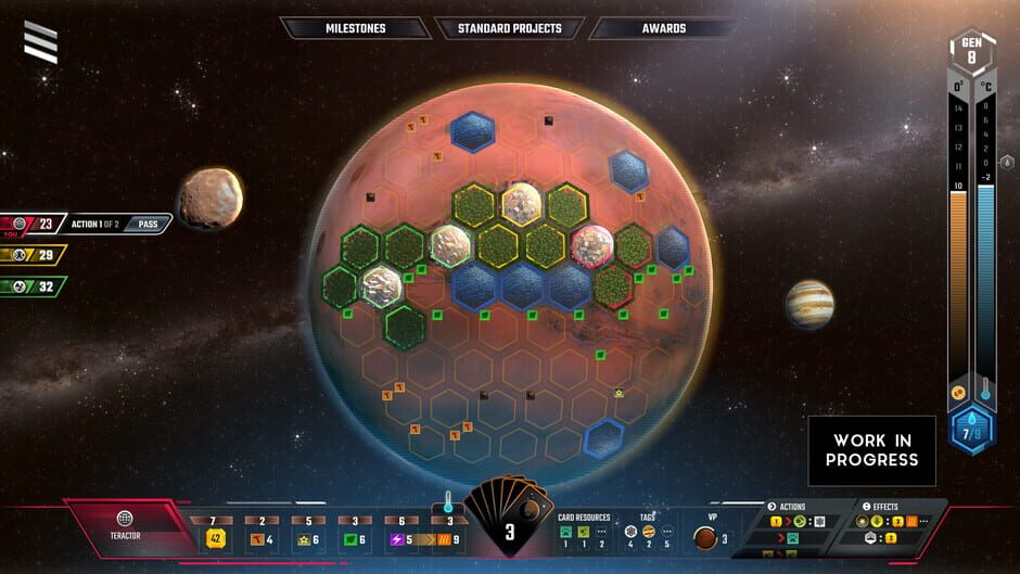 Capture de Terraforming Mars