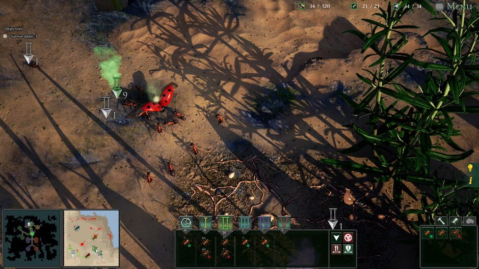 Capture d’Empires of the Undergrowth