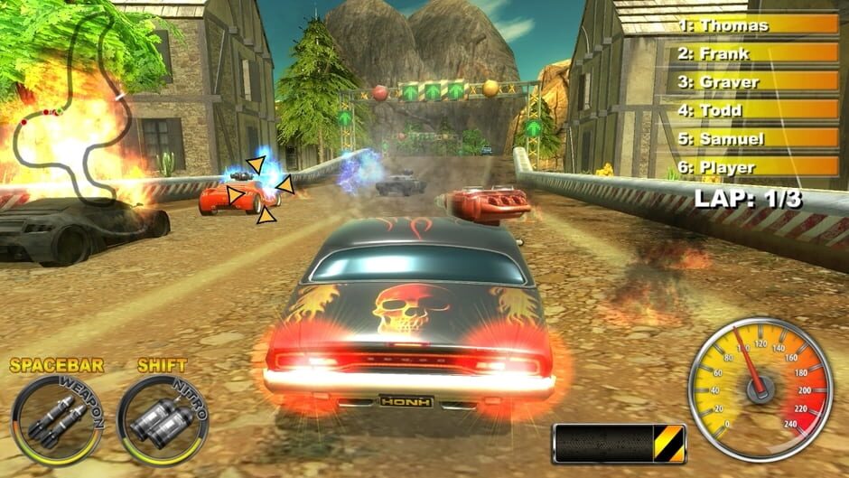 Capture de Lethal Brutal Racing