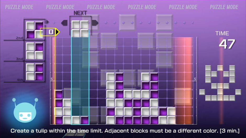 Capture de Lumines Remastered