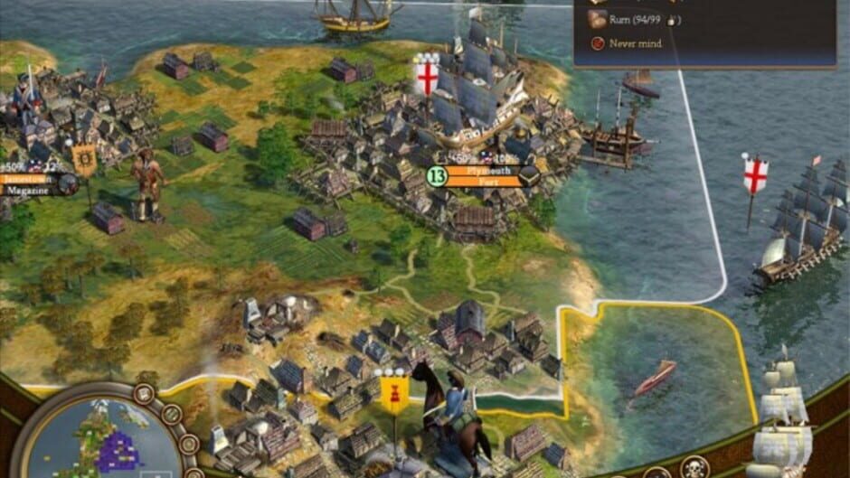 Capture de Sid Meier's Civilization IV: Colonization