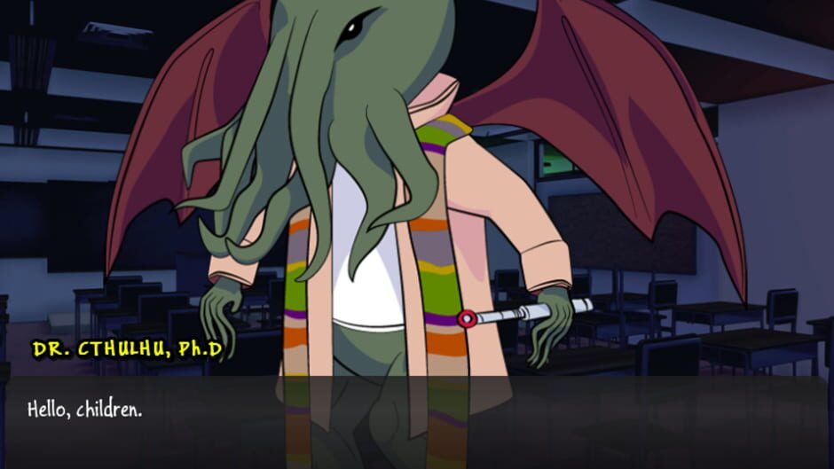 Capture d’Army of Tentacles: (Not) A Cthulhu Dating Sim