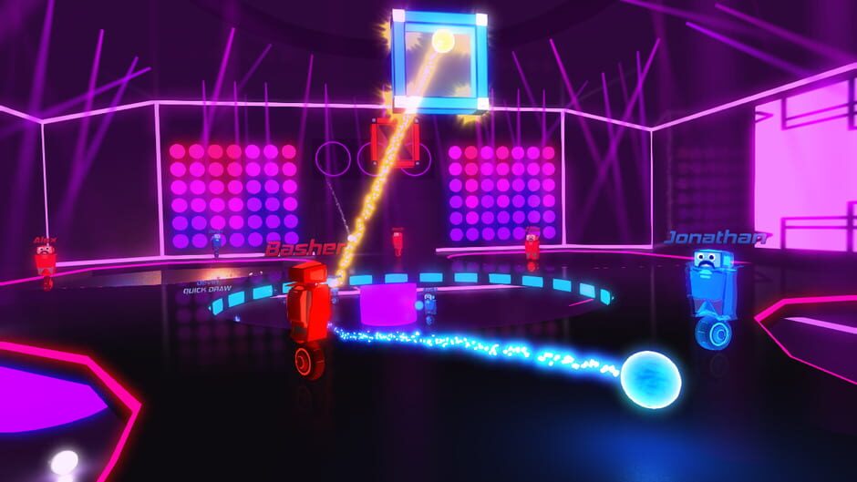 Capture de Robot Roller-Derby Disco Dodgeball