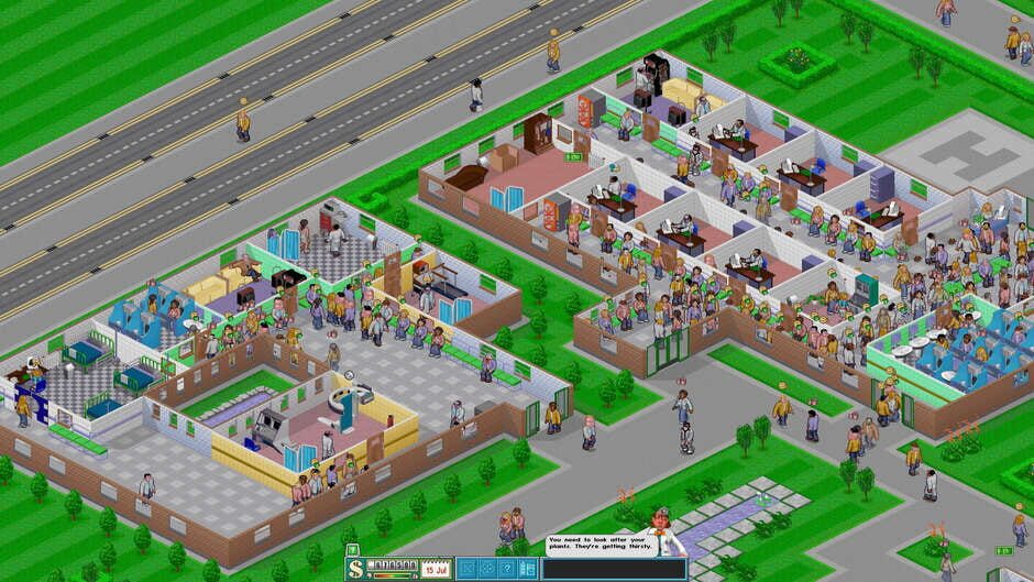 Capture de Theme Hospital