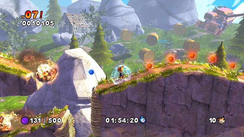 Capture de Bubsy: The Woolies Strike Back