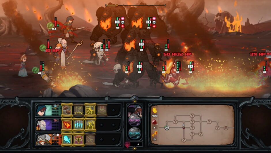 Capture de Has-Been Heroes