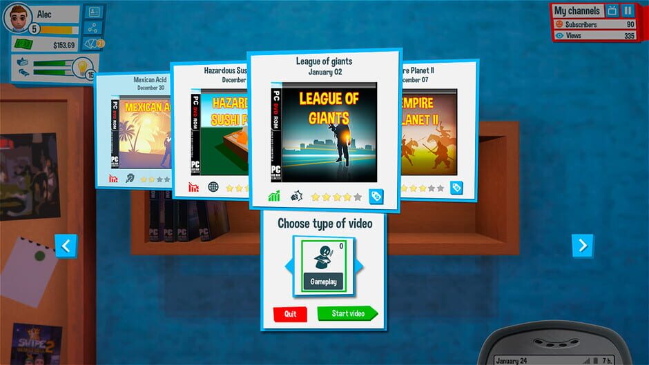 Capture de Youtubers Life
