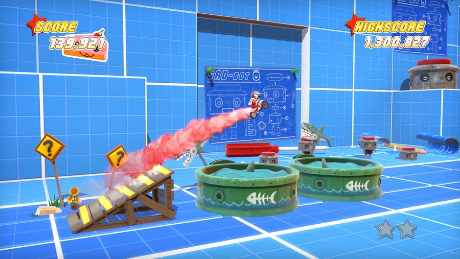 Capture de Joe Danger