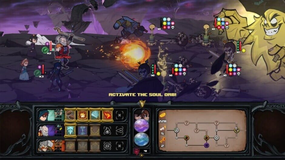Capture de Has-Been Heroes