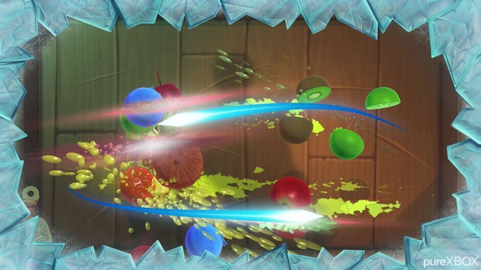 Capture de Fruit Ninja Kinect 2