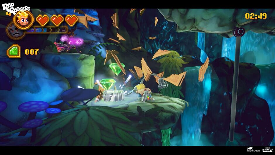 Capture de Rad Rodgers: World One