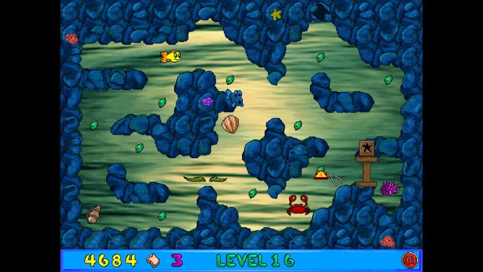 Capture de Freddi Fish and Luther's Maze Madness