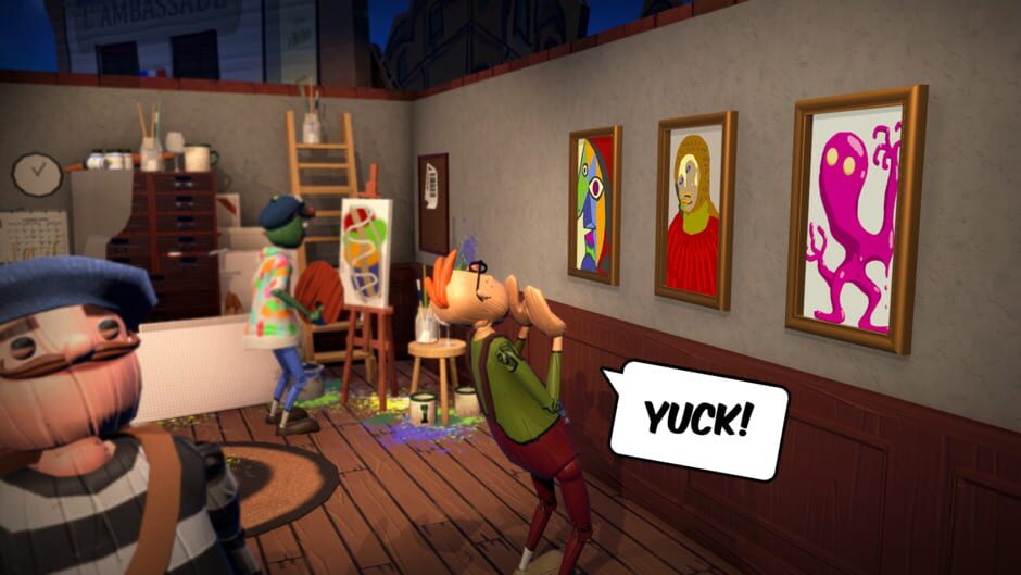 Capture de Passpartout: The Starving Artist