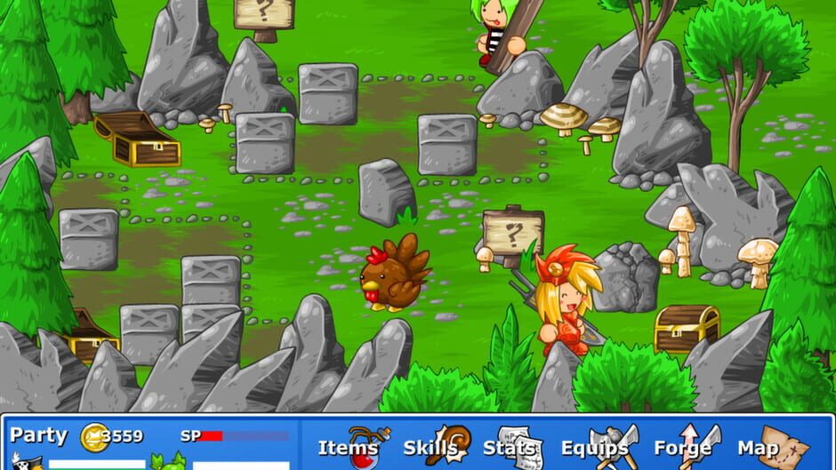 Capture d’Epic Battle Fantasy 4