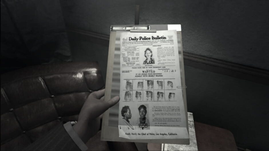 Capture de L.A. Noire: The VR Case Files