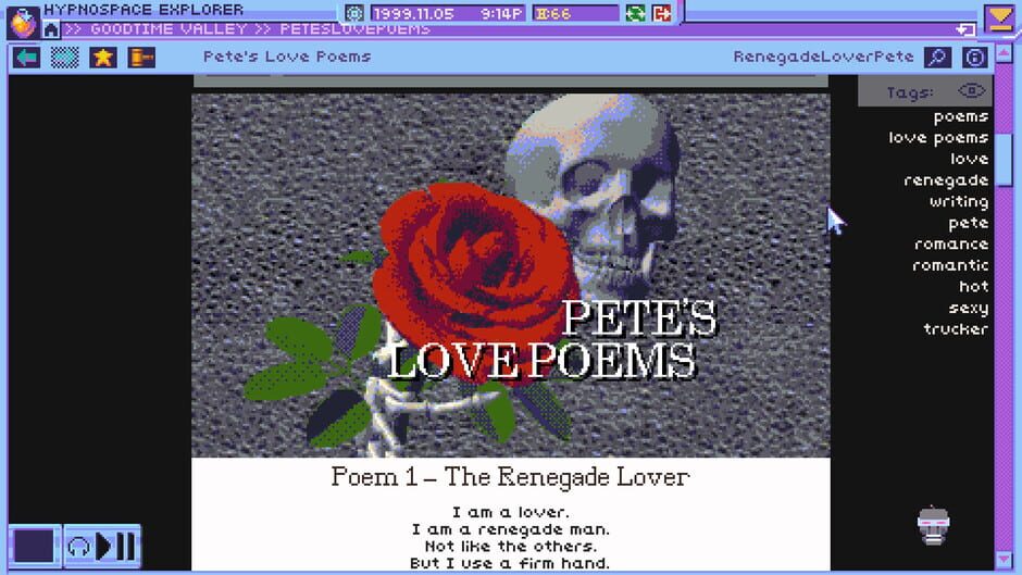 Capture de Hypnospace Outlaw