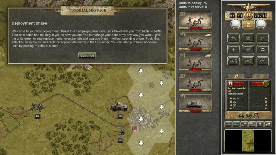 Capture de Panzer Corps