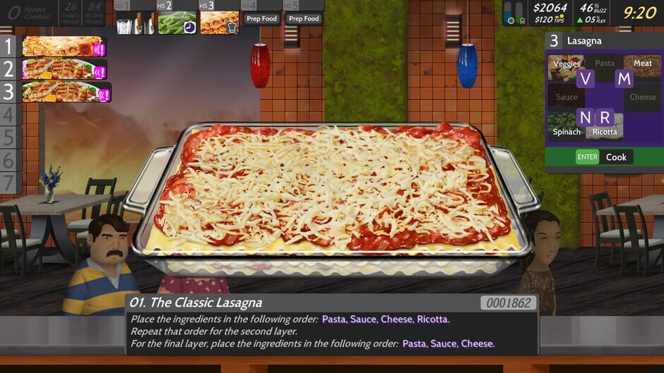 Capture de Cook, Serve, Delicious! 2!!