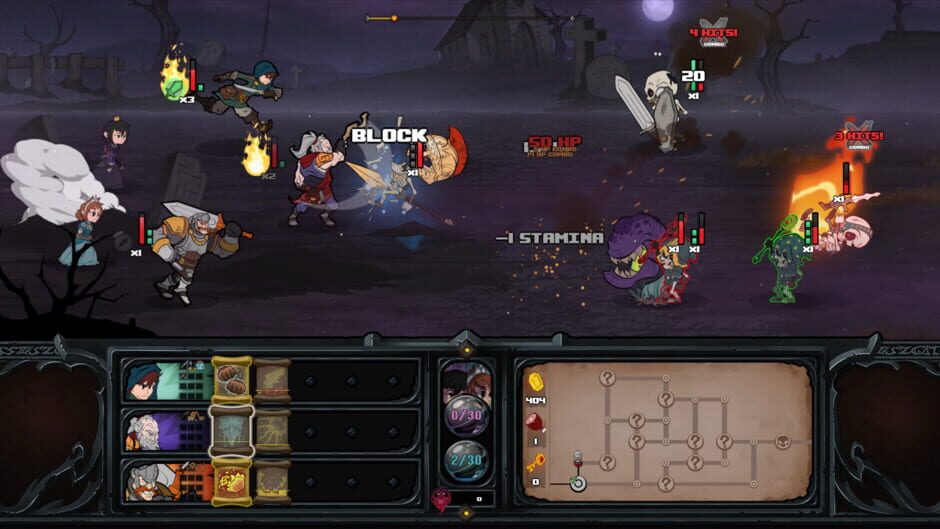 Capture de Has-Been Heroes