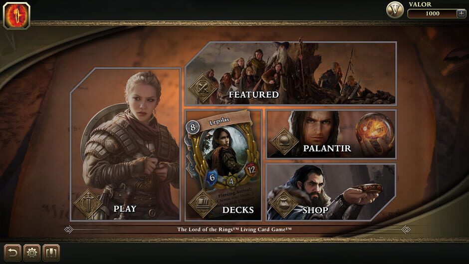 Capture de The Lord of the Rings: Adventure Card Game