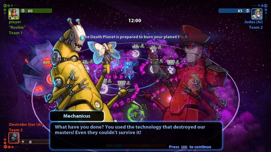 Capture de Planets Under Attack