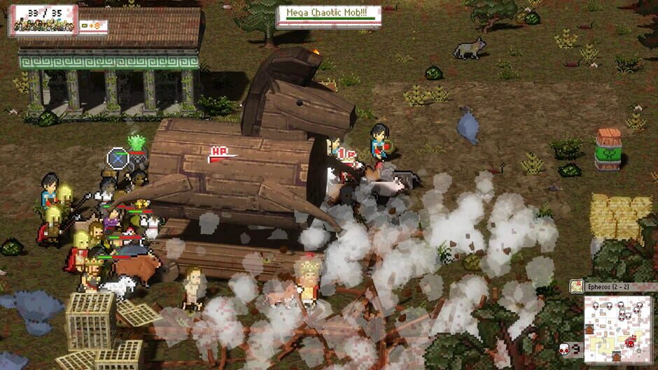 Capture d’Okhlos: Omega